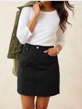 Tommy Bahama Black Boracay Short Skirt Size 12 Beach, Vacation, Travel